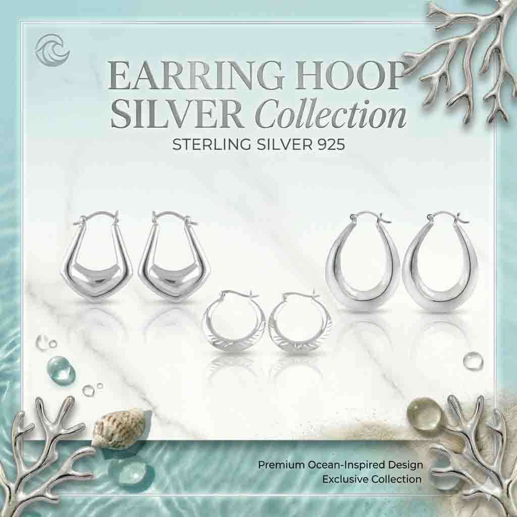 HOOP STUD EARRING